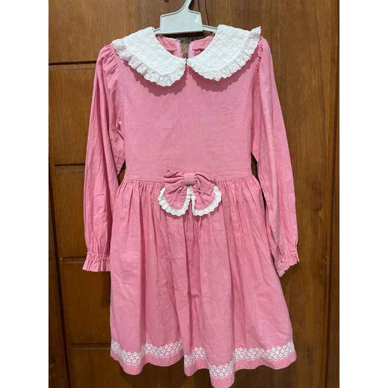preloved dress anak shirley temple 6-7 tahun