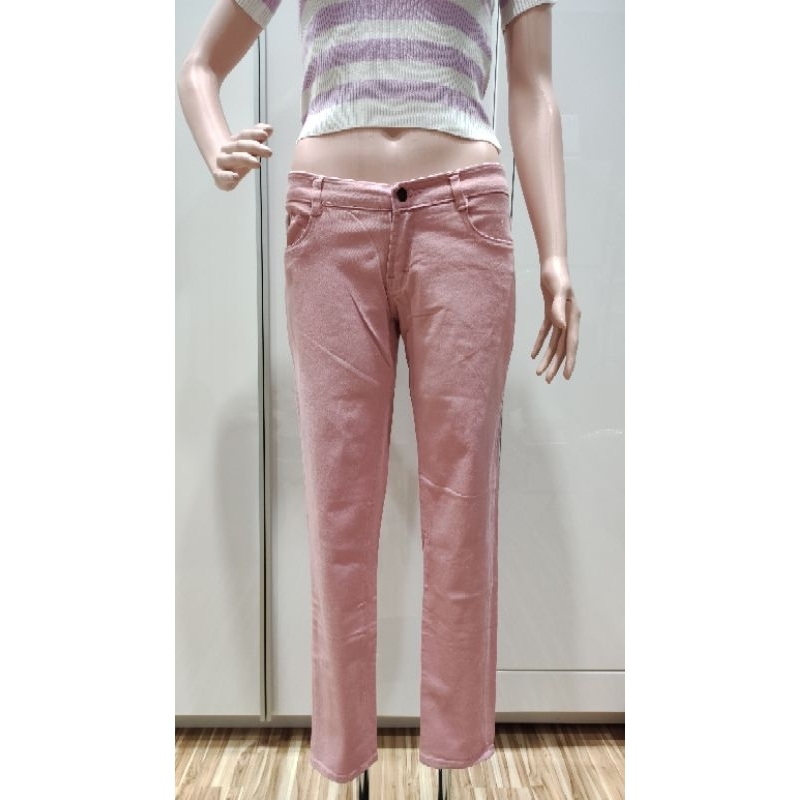 Pink jeans