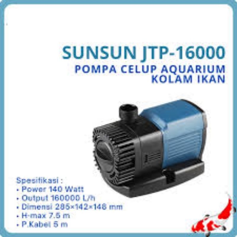 pompa sunsun jtp 16000