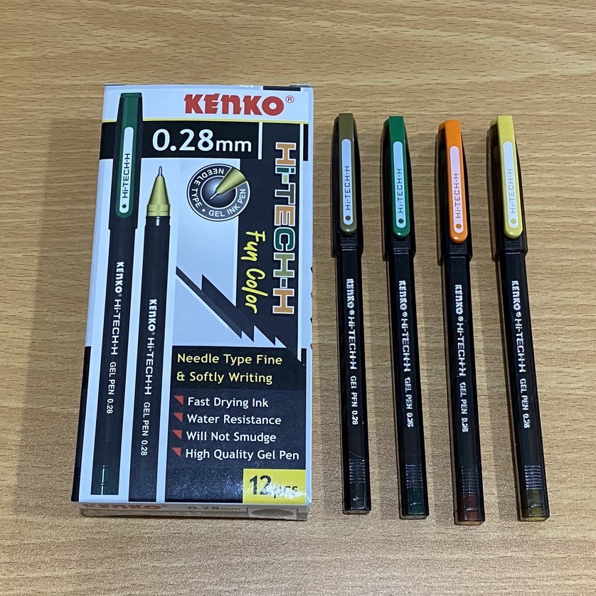 

FLJ978 XC26619 Pen Hitec Kenko 28 Fun Color Per Lusin