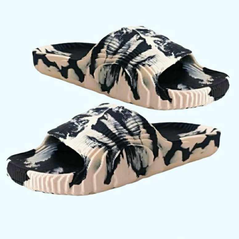 BVA843 PALING AMPUH Sandal Selop Pria Selop Loreng Addilette Kekinian Viral