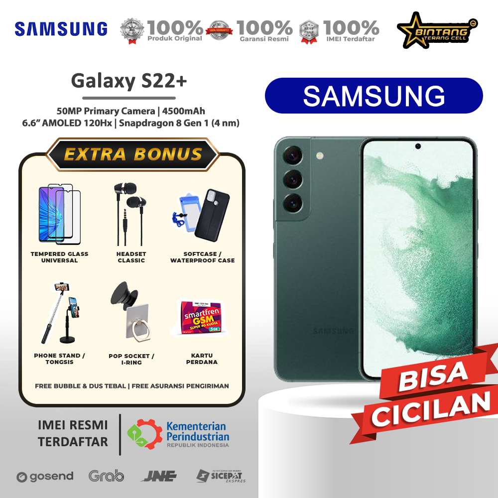 Hp Samsung S22+ S22 Plus 5G Ram 8/256Gb Garansi Resmi