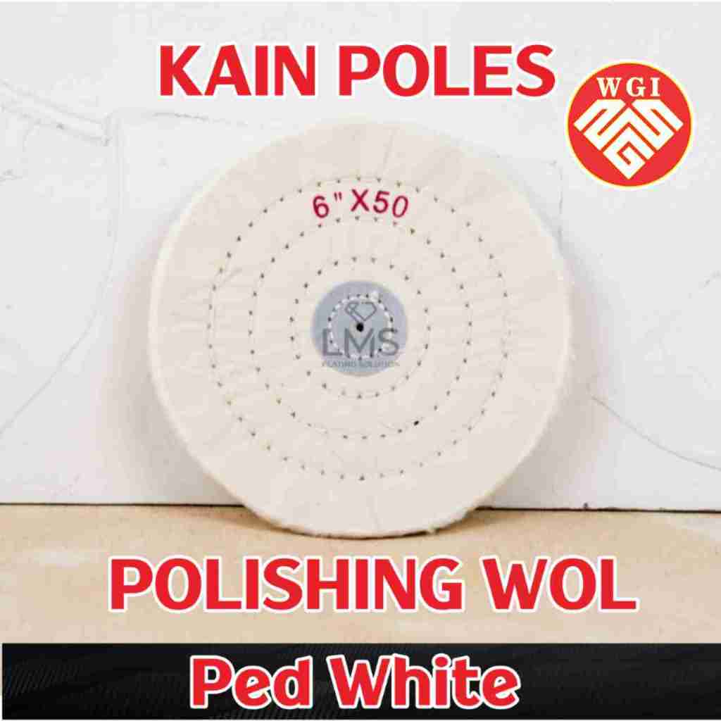 Kain Poles Putih Gerinda Mobil Batu Perhiasan Ijo Perhiasan Finishing Bor Jeans Body Motor
