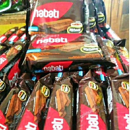 

wafer nabati 50gr coklat - Coklat