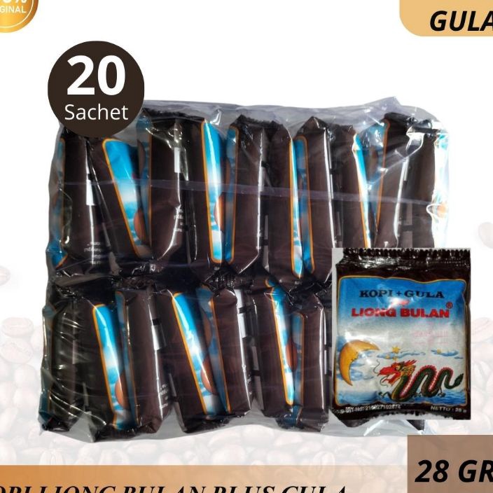 

MEGA SALE Kopi Gula Liong Bulan Kopi legend Khas Bogor Enak Murah dan Halal