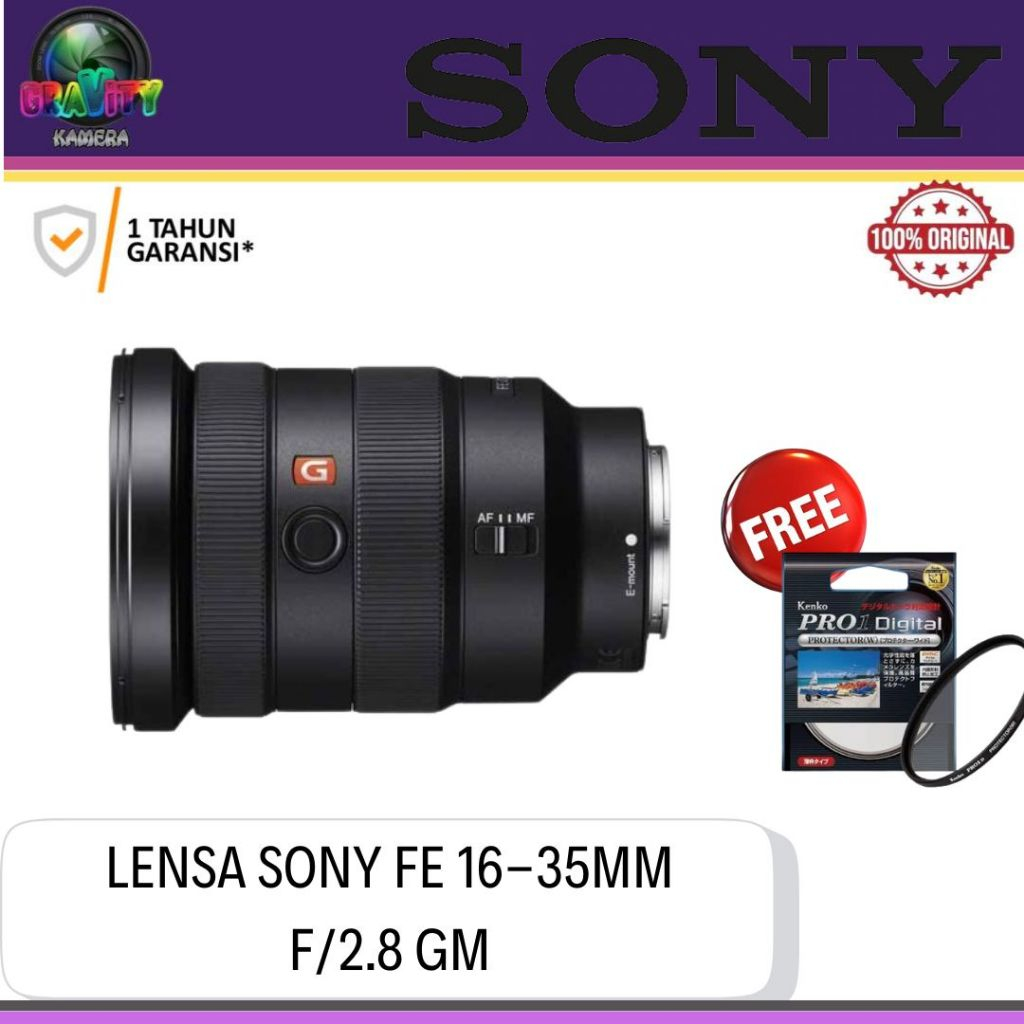 LENSA SONY FE 16-35MM F2.8 GM / SONY FE 16-35MM F2.8 GM