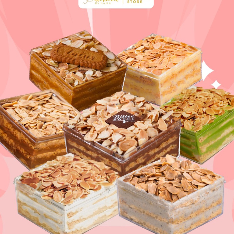 

Ready Stok Bittersweet by Najla PASTRY LAYER Satuan