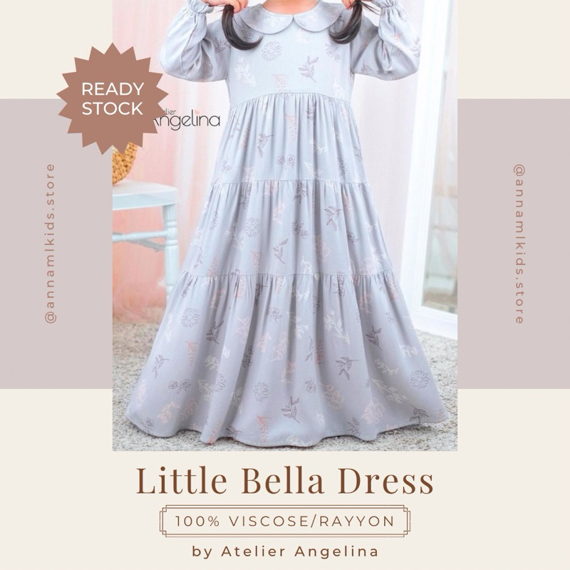 Gamis Dress Anak Perempuan - Little Bella Dress by ATELIER ANGELINA