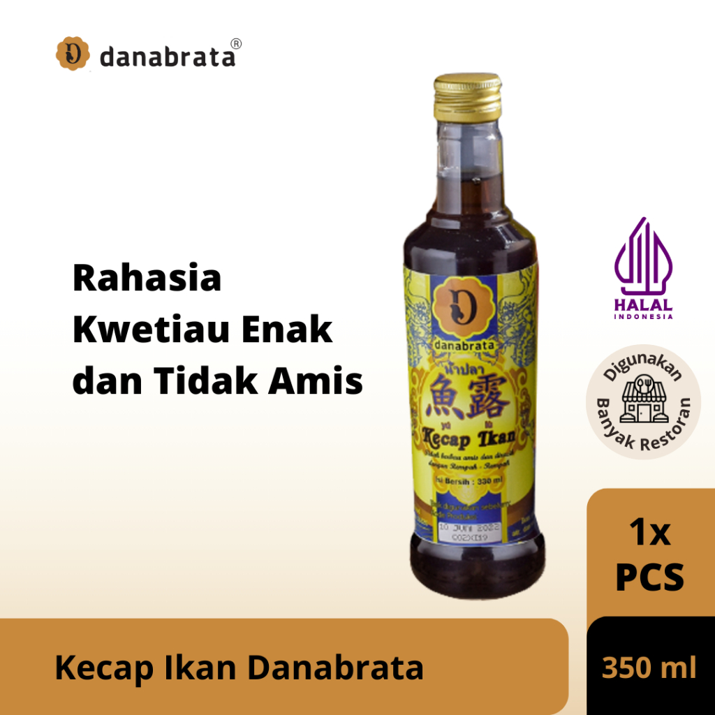 

Danabrata Kecap Ikan 350 ml Bumbu Masak / Fish Sauce