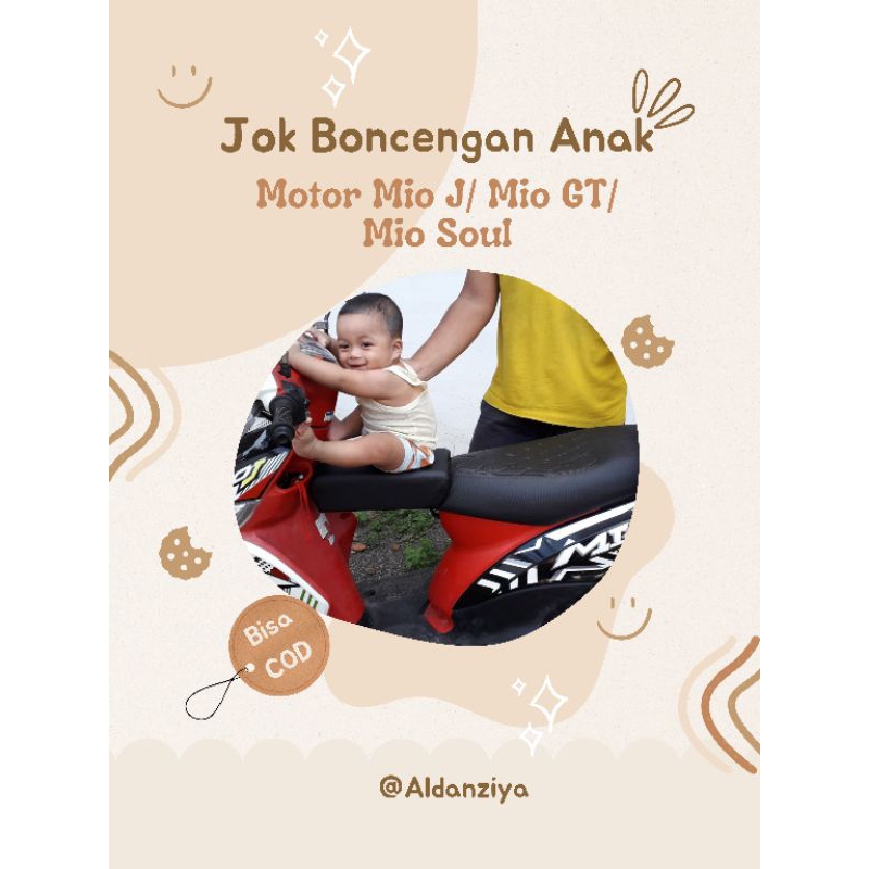Jok boncengan anak  Mio J/mio GT/ mio Soul/X Ride