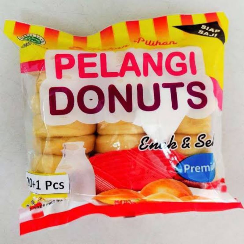 

Pelangi Donut / Donat Kentang