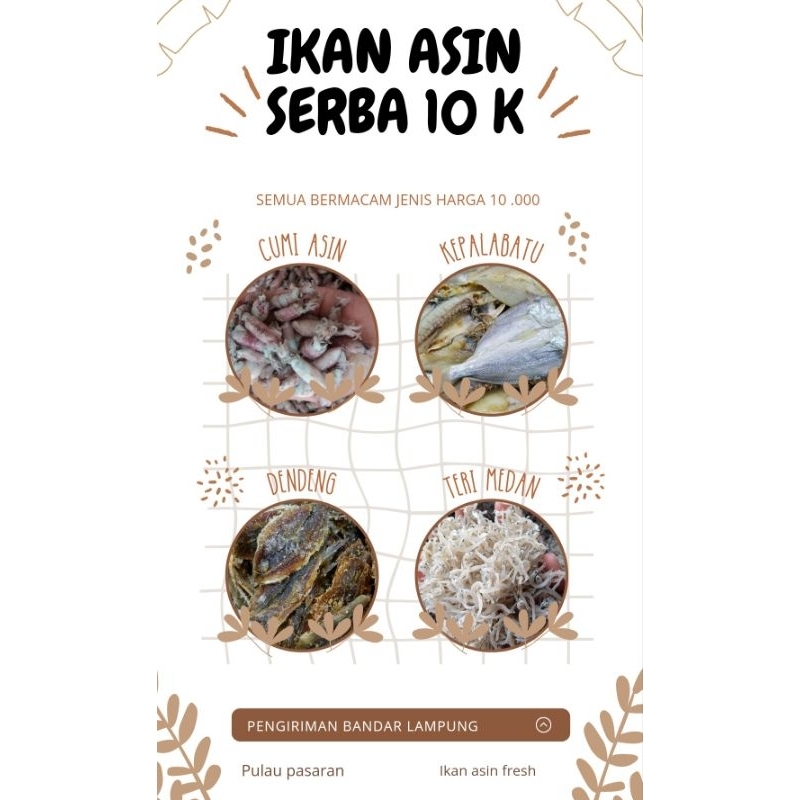 

ikan asian serba 10 ribuan