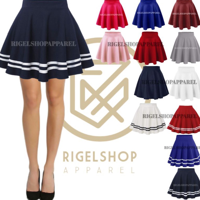 Prioritas Rok Pendek Wanita List Putih Hitam Terbaru Rok Pendek Wanita rok pendekk wanita jumbo rok 