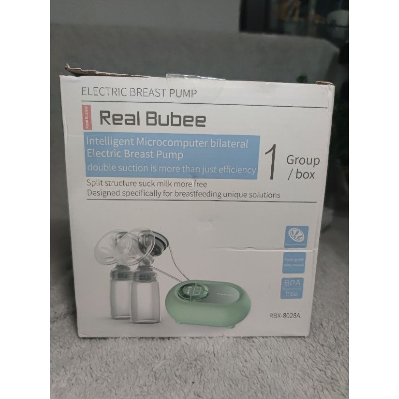 Preloved - pumping asi elektrik realbubee tanpa kabel colok