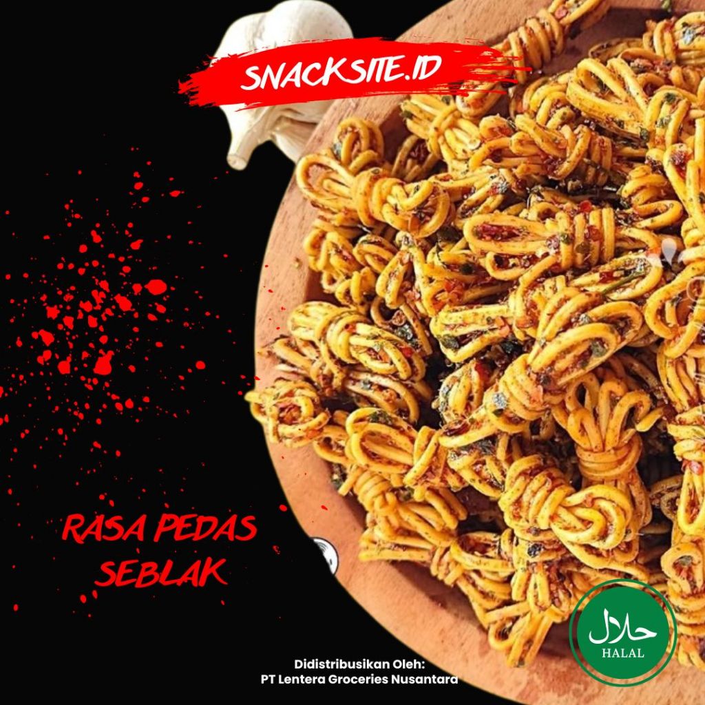 

Mie Gulung Goreng - Rasa Pedas Seblak 500gr