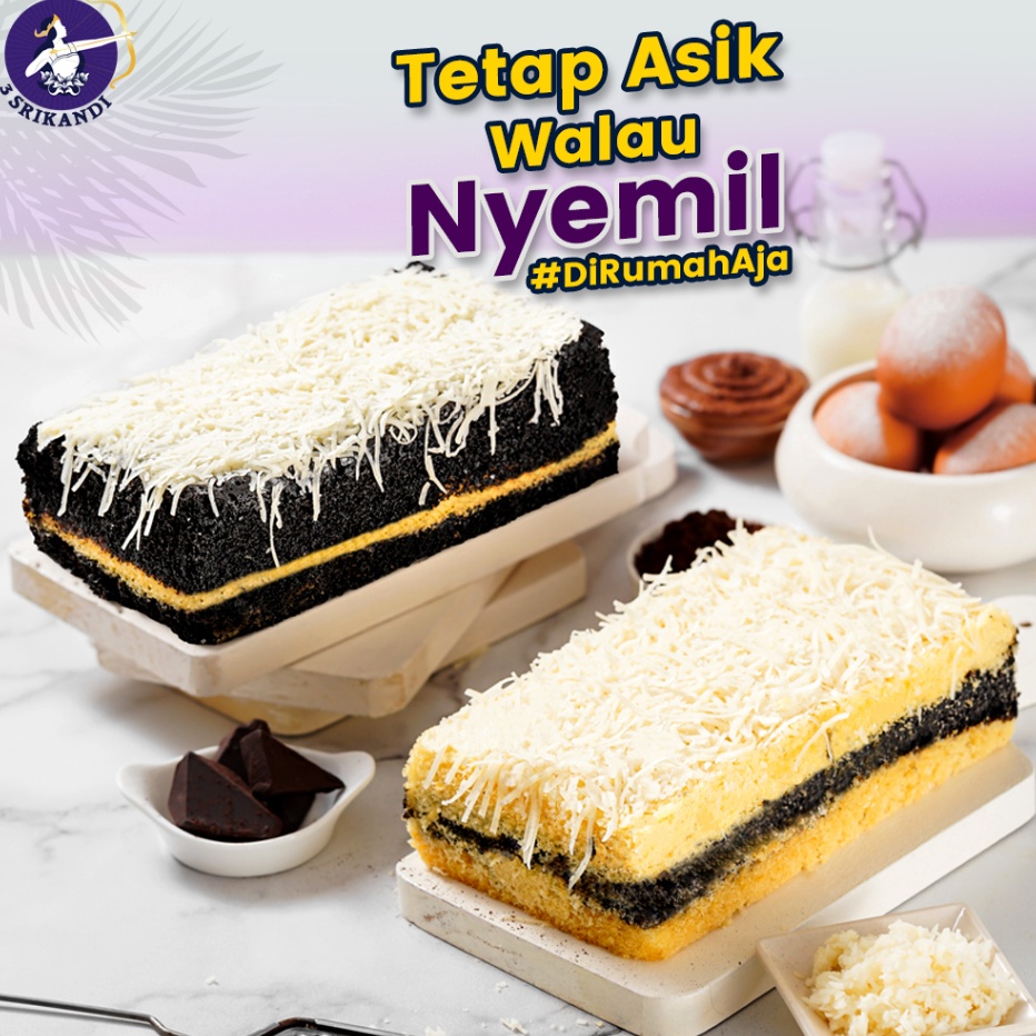 

55 COD Bolu Kukus 3 Srikandi Blackforest Terlaris Bekasi