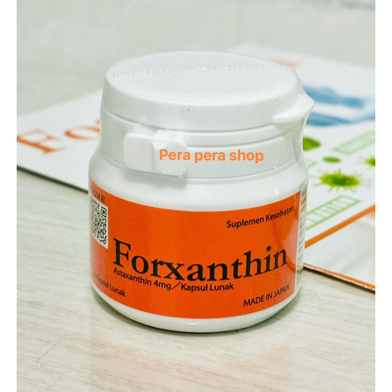 Forxanthin kemasan baru -  astaxanthin made in Japan / produk jepang / Anti Oksidan kuat / kenko no 
