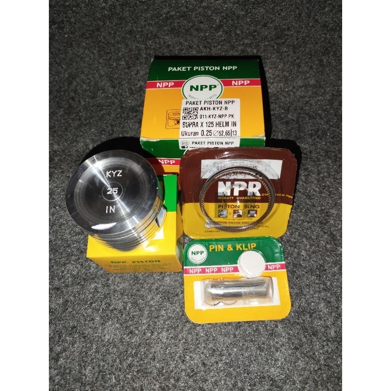 Piston Kit Supra X 125 Helm In Os 25 Merk NPP