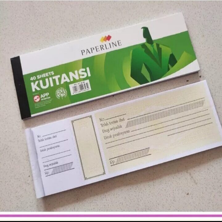 

Buku Kwitansi Kecil PAPERLINE/Buku Kuitansi Mini PPL/Kwitansi Mini