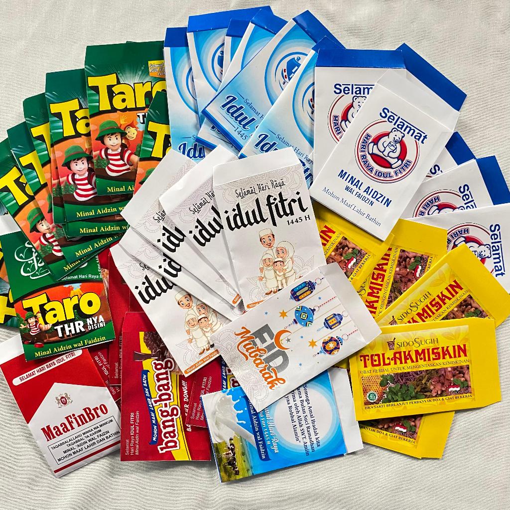 

Amplop Lebaran Idul Fitri 2024 Terbaru Ukuran Besar Isi 10 pcs