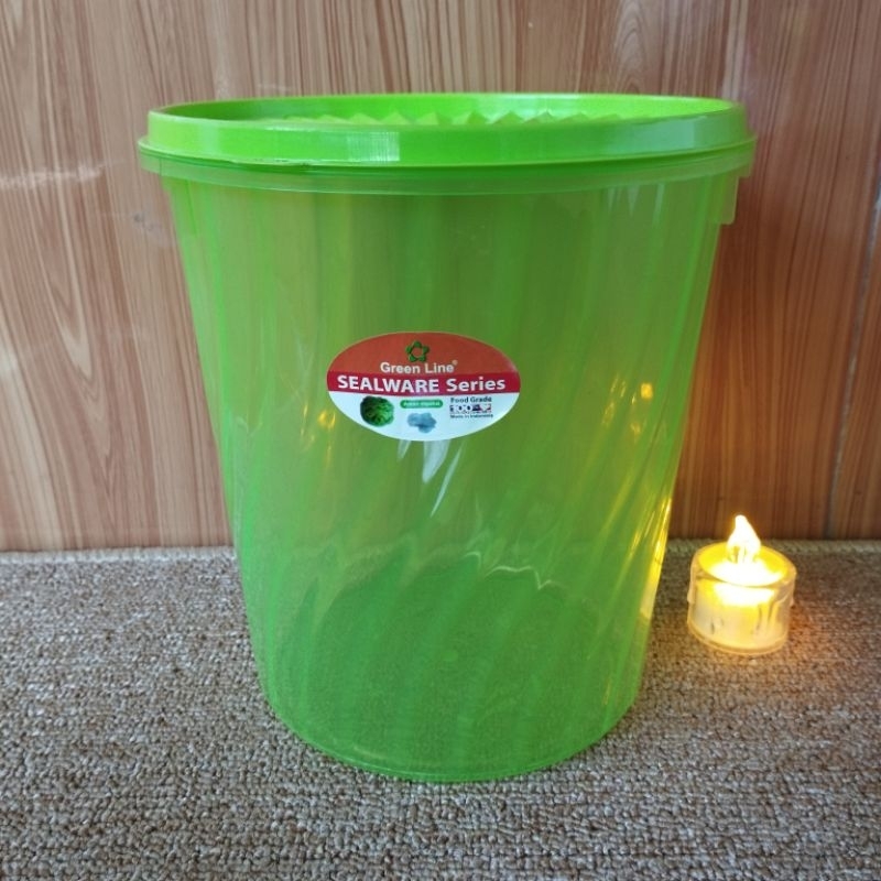 Toples 4 liter Green line
