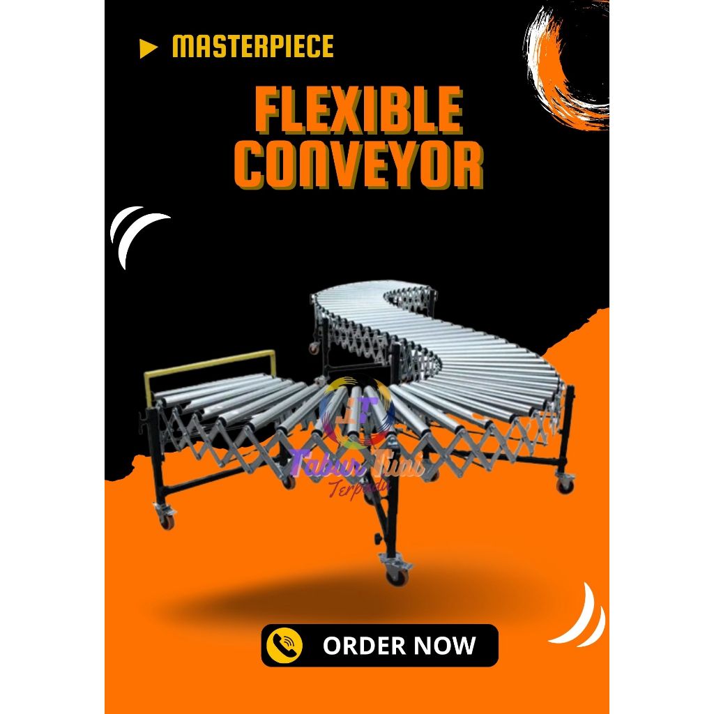 Flexible Conveyor - Roller Conveyor - Gravity conveyor