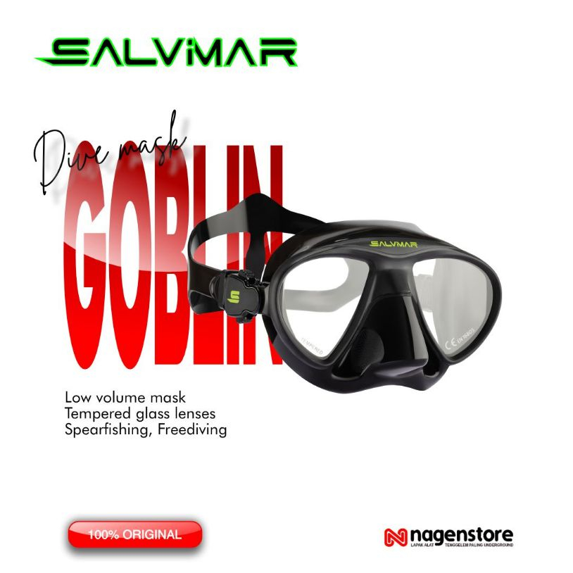 Salvimar Goblin Low Volume Freediving Spearfishing Diving Mask
