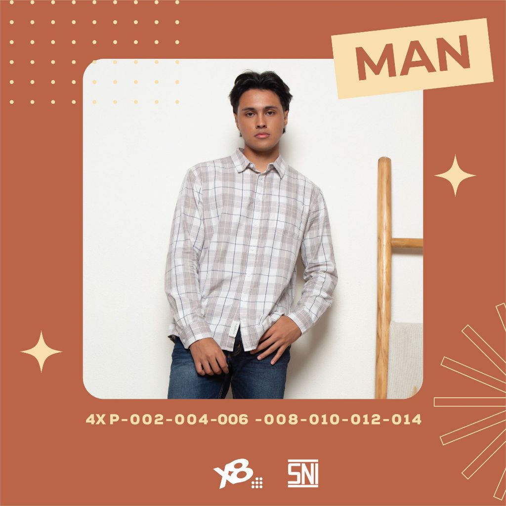 Little X eight Dad Tyrion Shirt - Family Collection  - Kemeja Pria