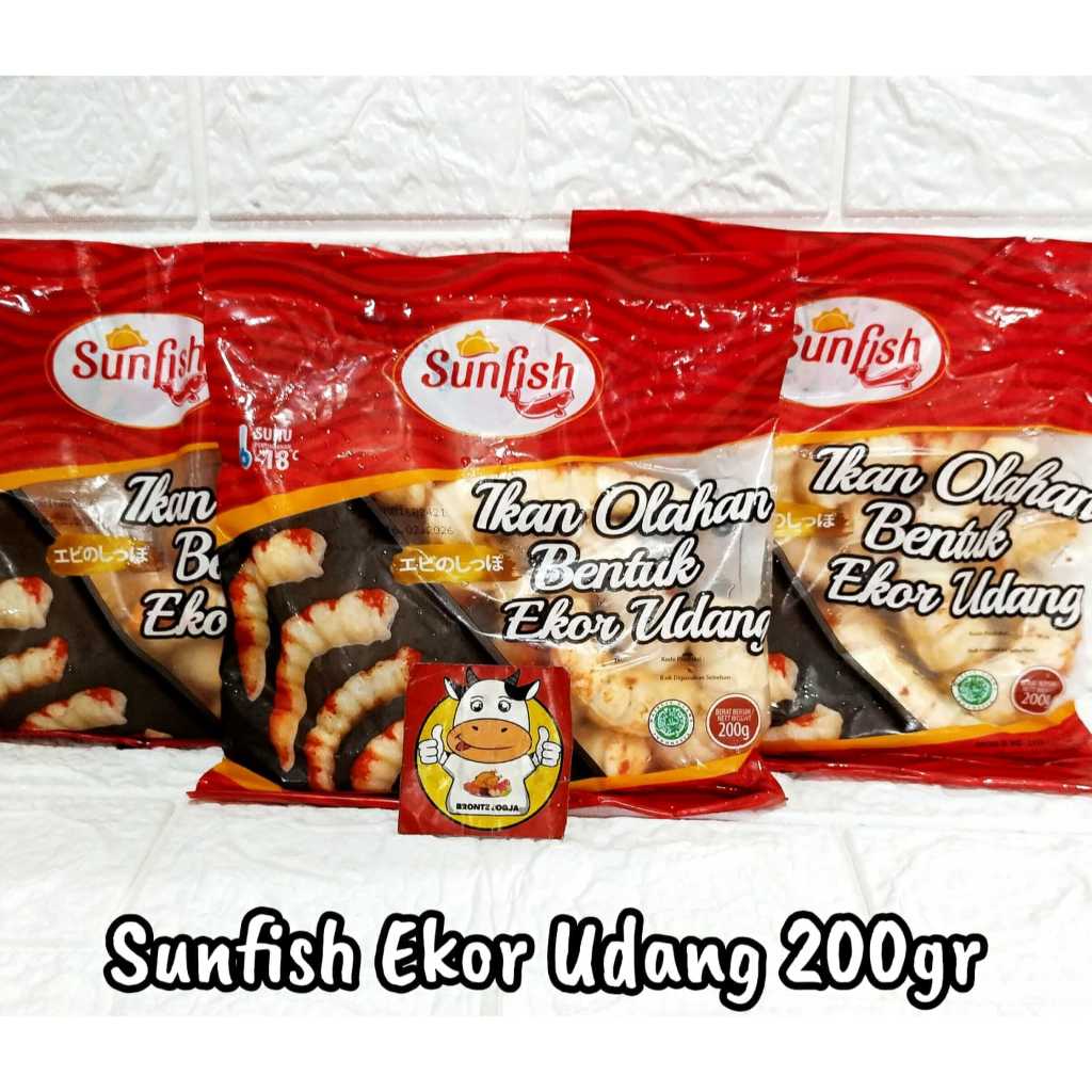 

SUNFISH EKOR UDANG 200GR-FROZEN FOOD-BRONTZ JOGJA