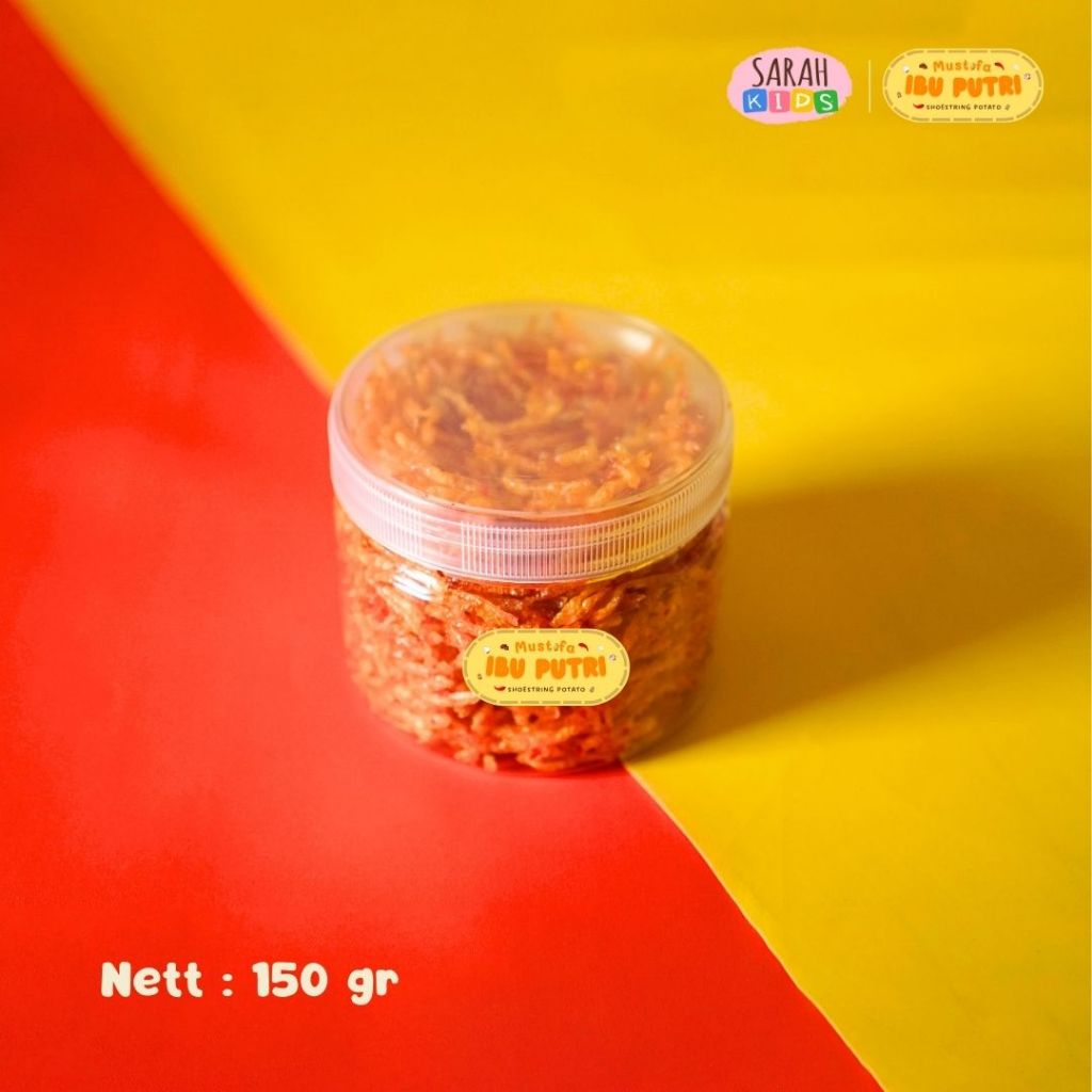 

Mustofa Kentang 150 gr / Kentang Mustofa 150 gr / Kentang Kering Pedas Manis 150 gr | Dapur Ibu Putri