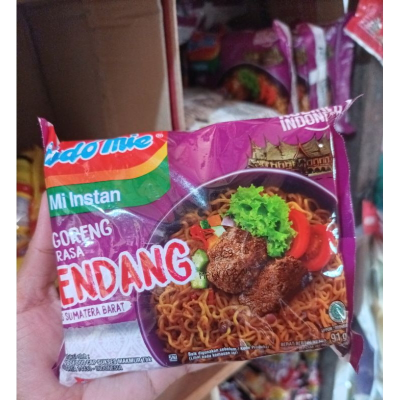 

Indomie goreng rendang