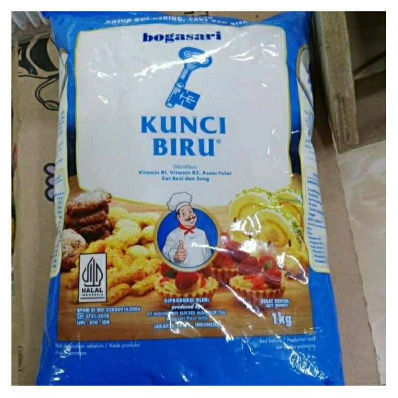 

Tepung Kunci Biru
