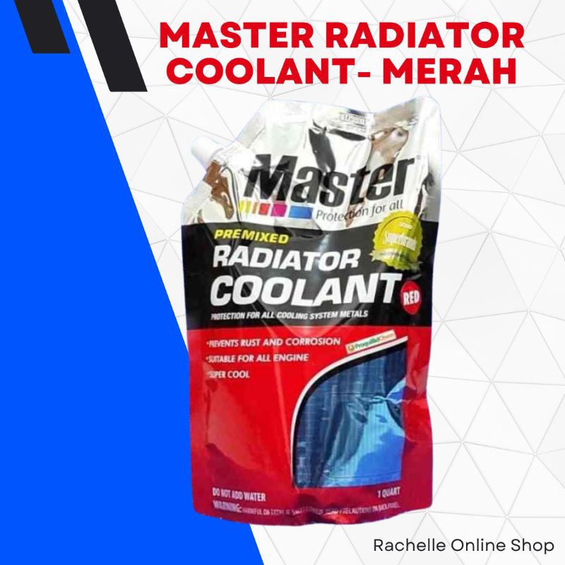 MASTER COOLANT RADIATOR MERAH