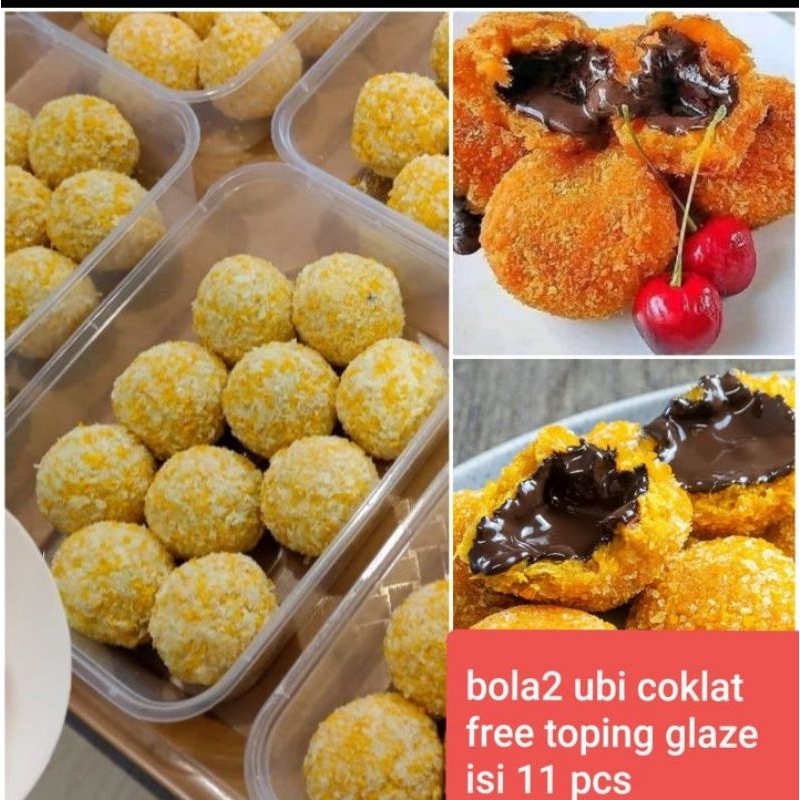 

Bola Ubi isi Coklat