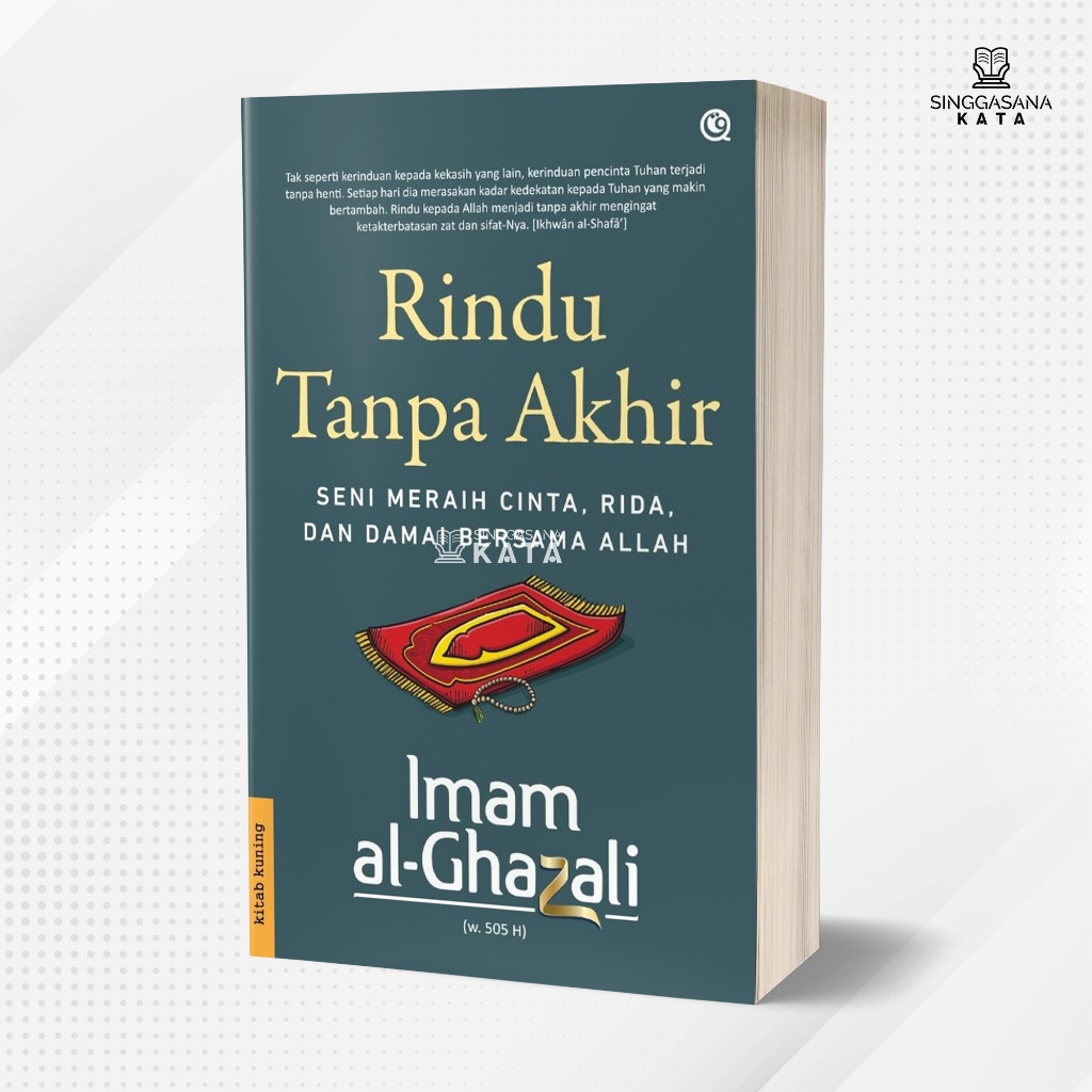Buku Rindu Tanpa Akhir - Imam Al-Ghazali - Qaf Media