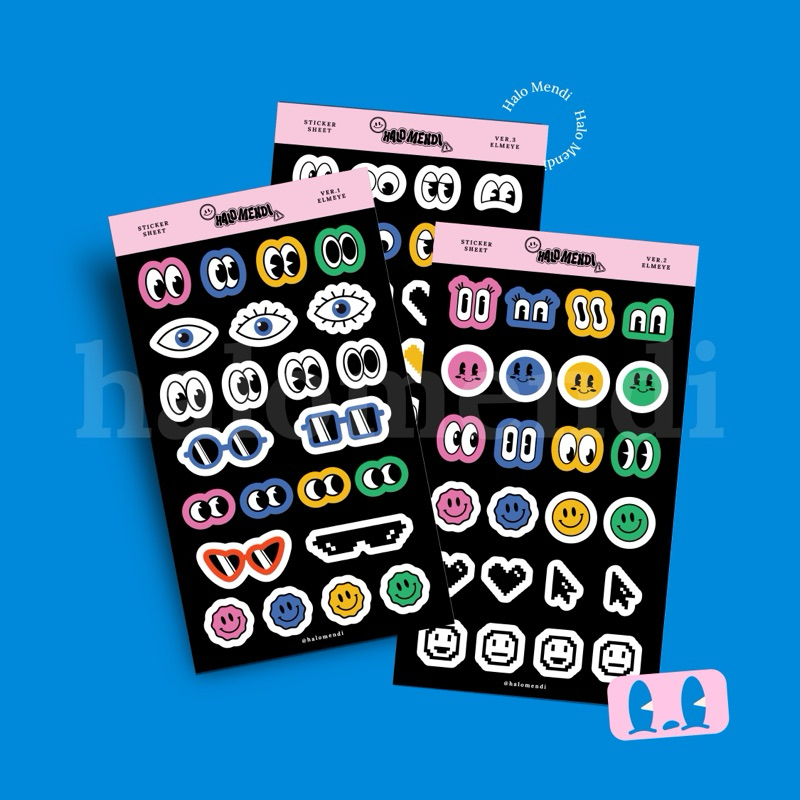 

ELMEYE - Sticker Sheet l Vinyl Doff