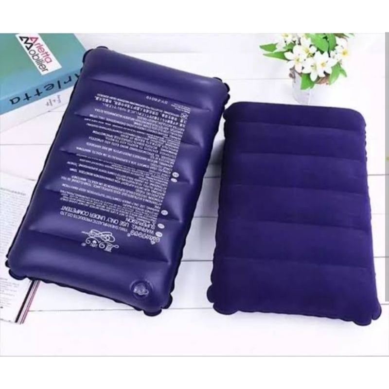 LIXADA BANTAL ANGIN TIUP CAMPING / BANTAL ANGIN MURAH / BANTAL TRAVEL OUTDOOR CAMPING / BANTAL TIUP 