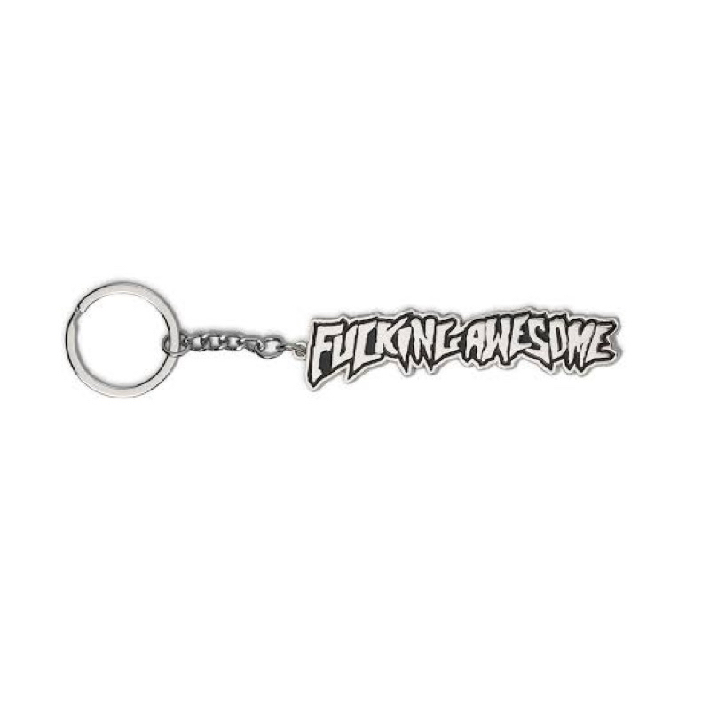 fucking awesome metal keychain original guarantee