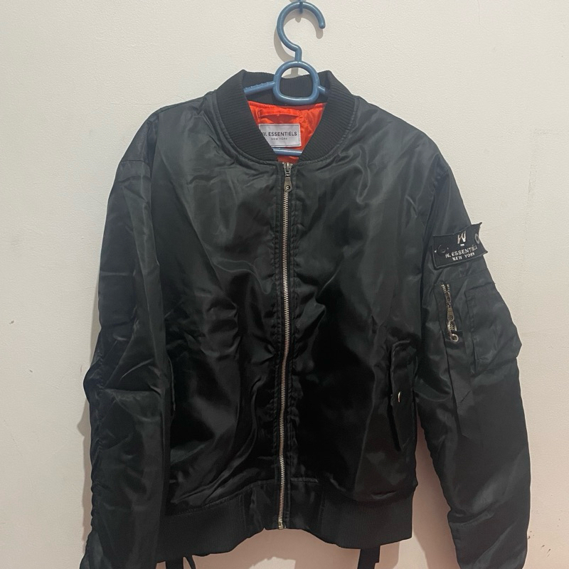 Bomber Jacket W.Essentiels Black Size S