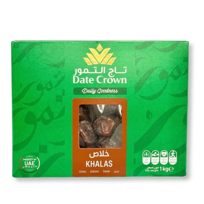 

Kurma DATE CROWN KHALAS 1kg Original
