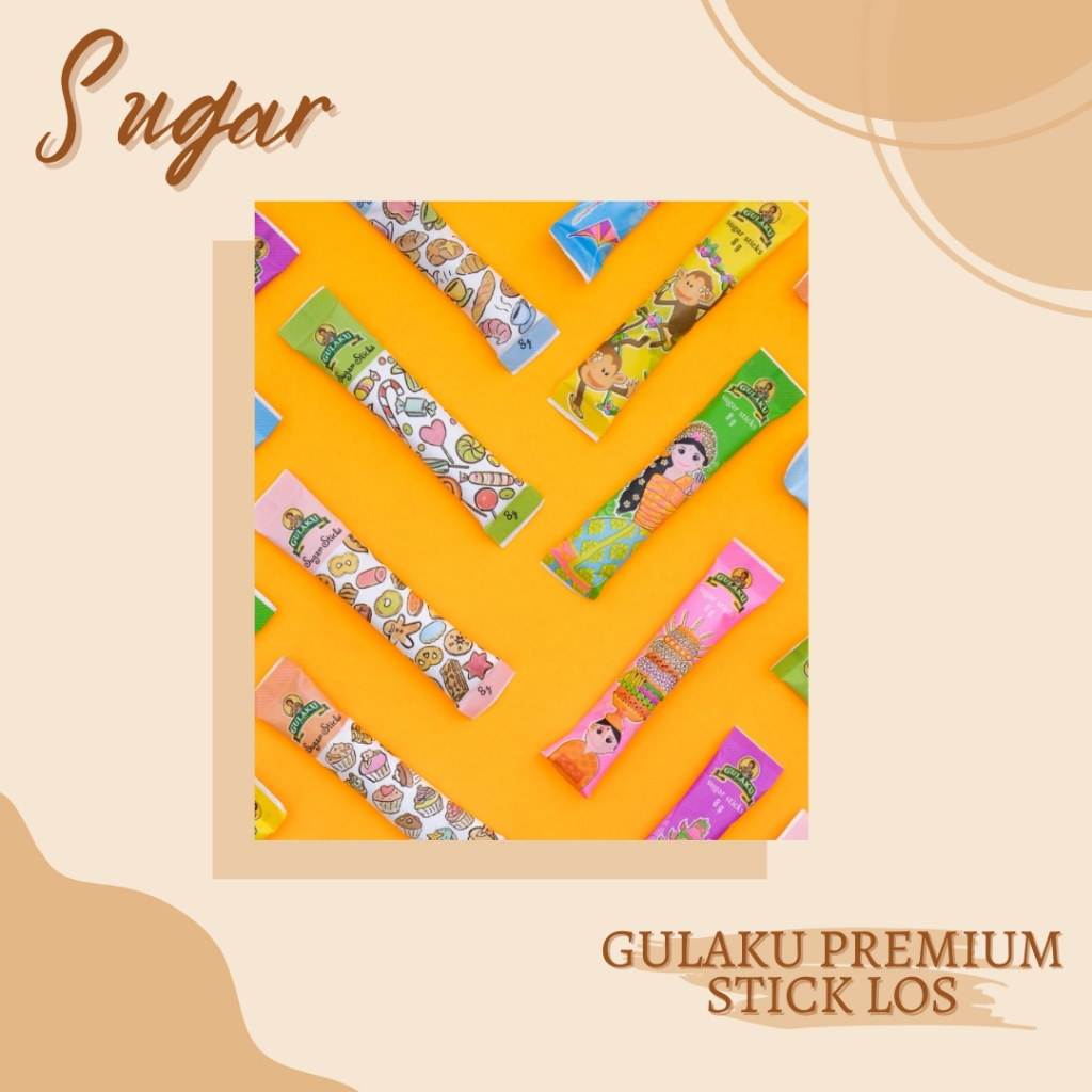 

SUGAR | GULA PASIR / KRISTAL / SACHET | GULAKU PREMIUM STICK LOS