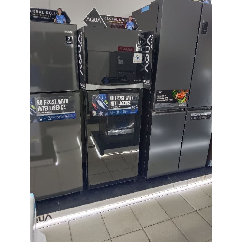 Kulkas AQUA JAPAN INVERTER series glassdoor