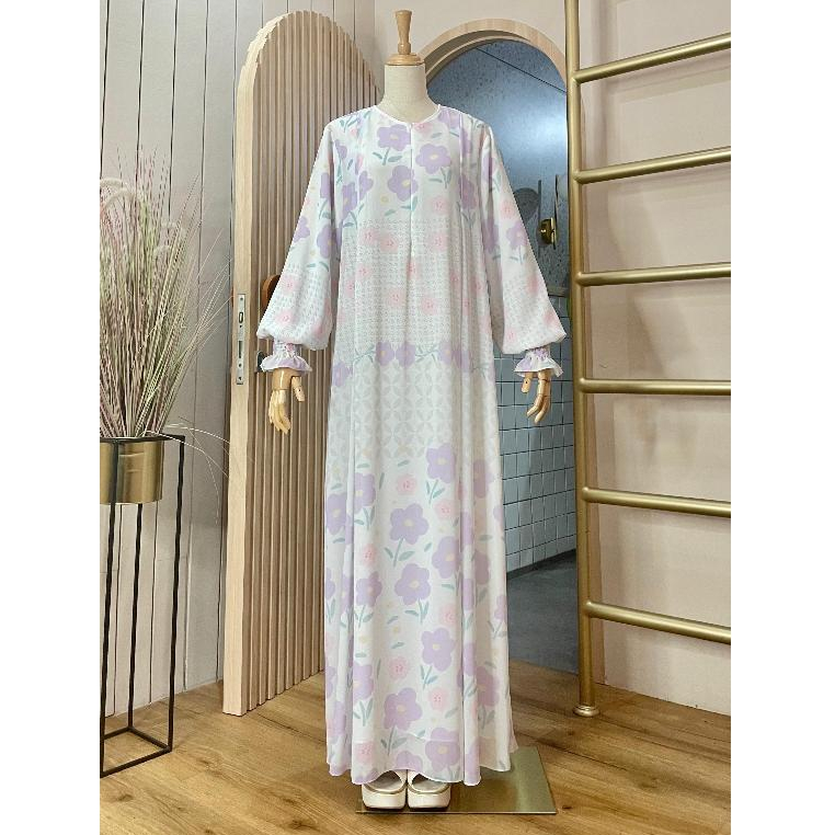 SHOFFI DRESS GAMIS PRINTINGAN BY ZEEAUDREY