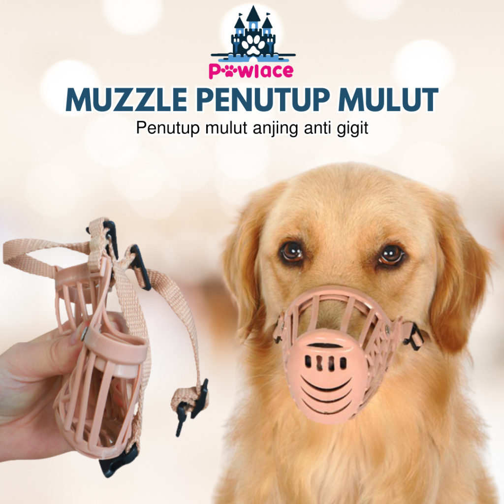 Muzzle Penutup Mulut Anjing | Anti Gigit | Brangus | Brongsong | penutup mulut anjing Brongsong mulu