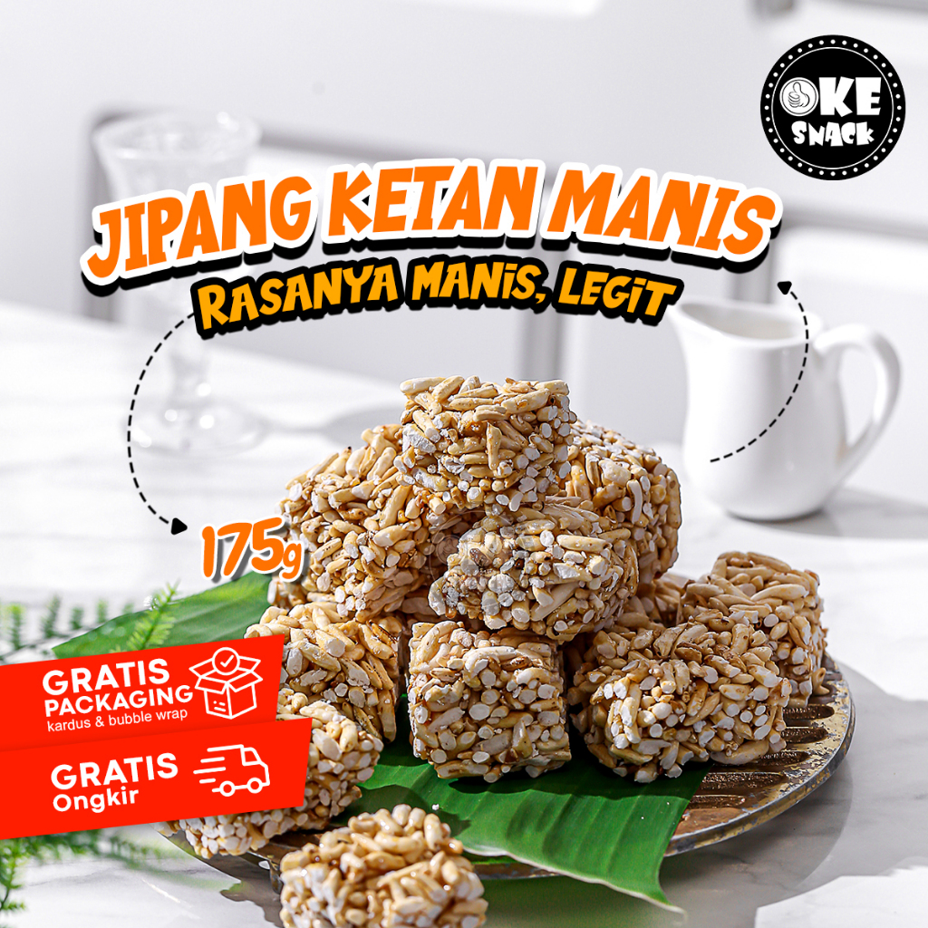 

Jipang Beras Ketan Manis 175g