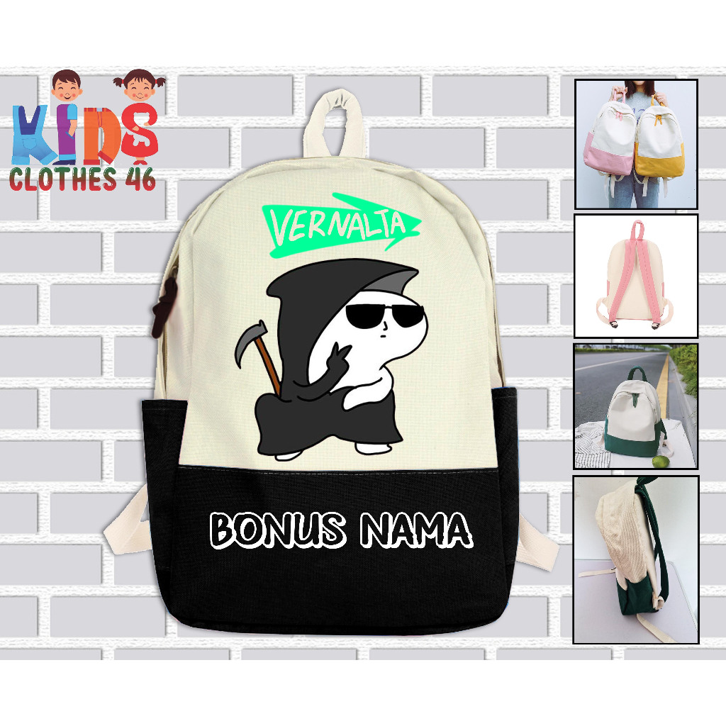 Tas Anak Tas Ransel Anak Tas Sekolah Anak Custom Logo Vernalta si Martin