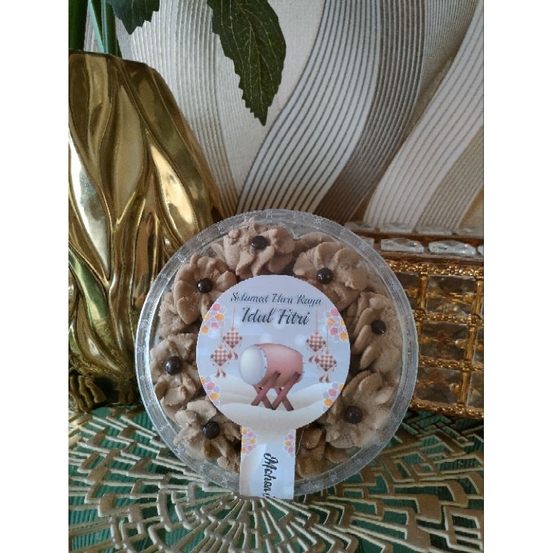 

Kue Semprit Coklat