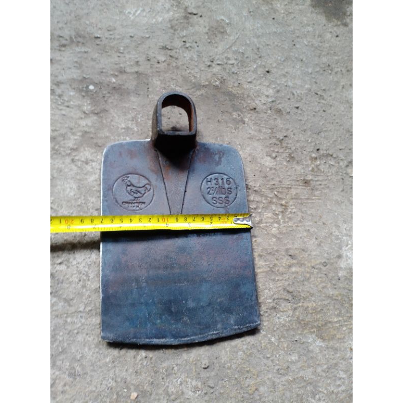 cangkul cap ayam jago asli pepeh hitam asli pande jawa