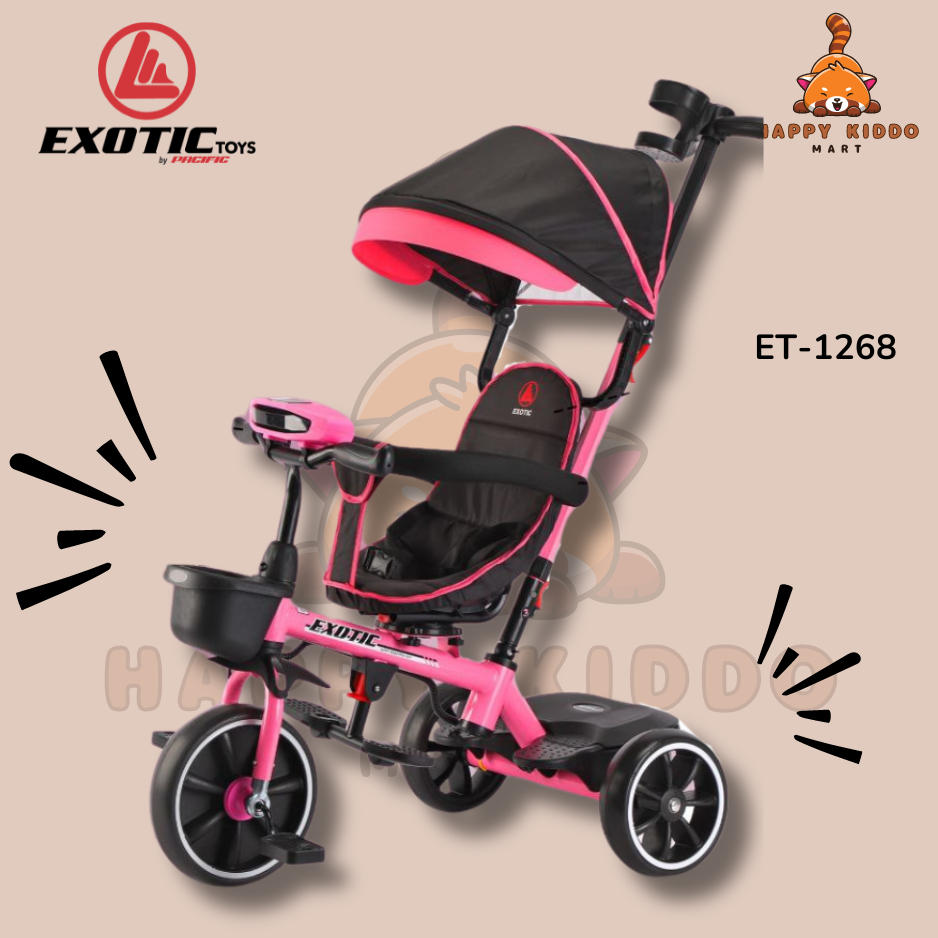 [TERMURAH] Tricycle Anak Music Dan Lampu || Sepeda Roda Tiga Anak Bisa Hadap Depan Dan Belakang || B