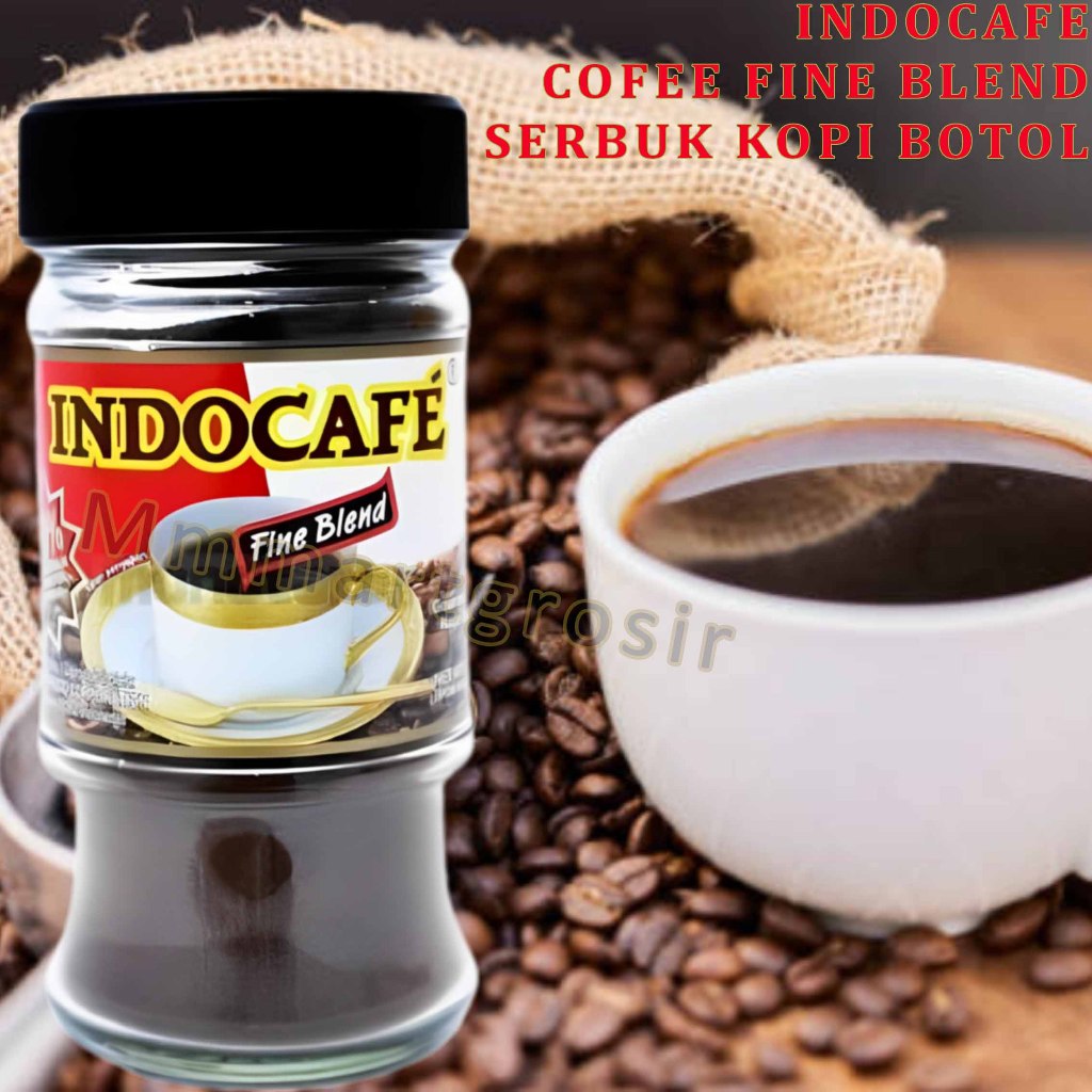 

Indocafe / Coffee Fine Blend / Serbuk Kopi Hitam / 100gr